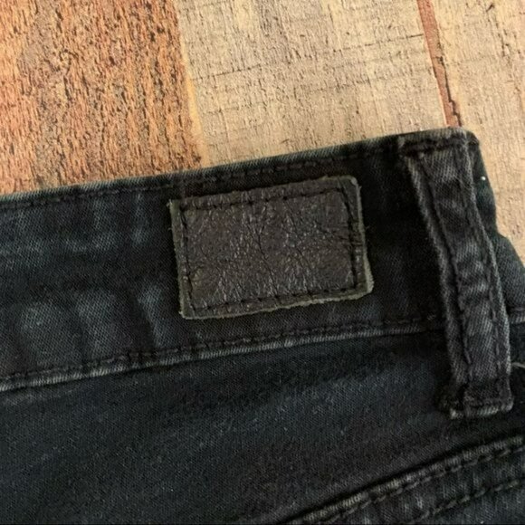 BDG roadie women's size 27 boot cut low rise denim jeans in black - Picture 7 of 13